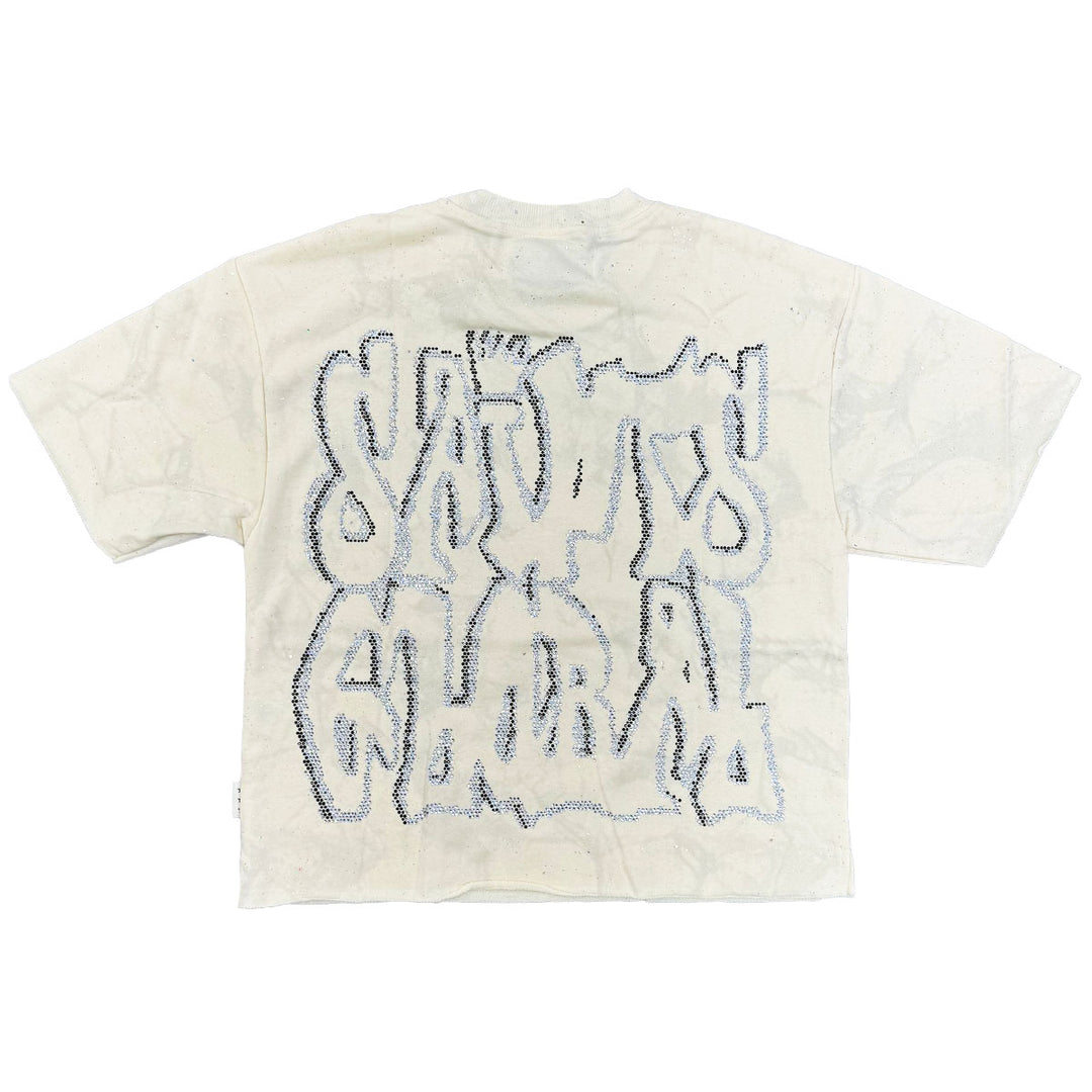 Faith Cropped Tee (Off-White)