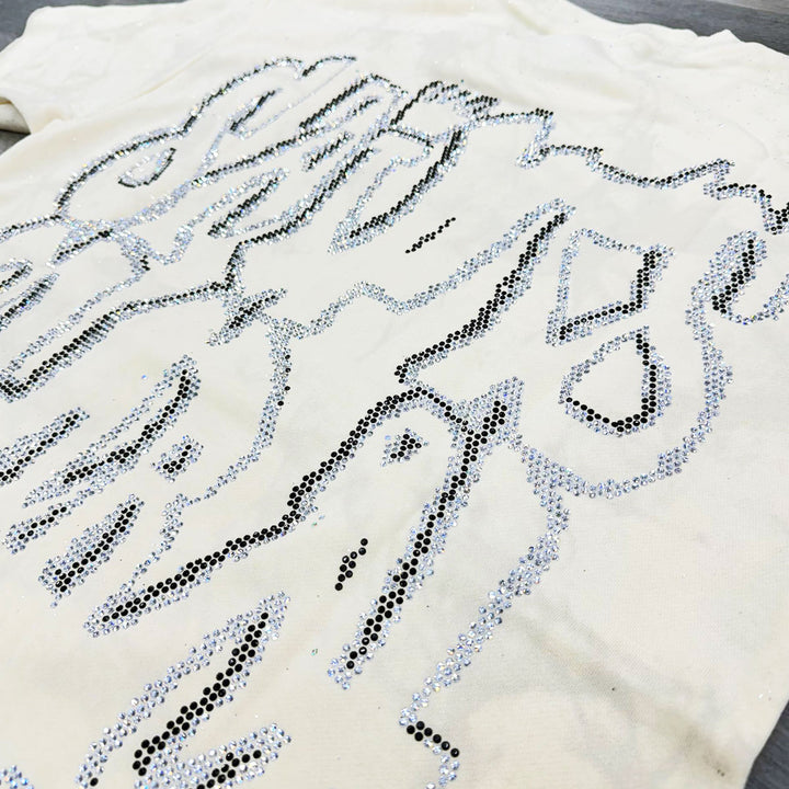 Faith Cropped Tee (Off-White)