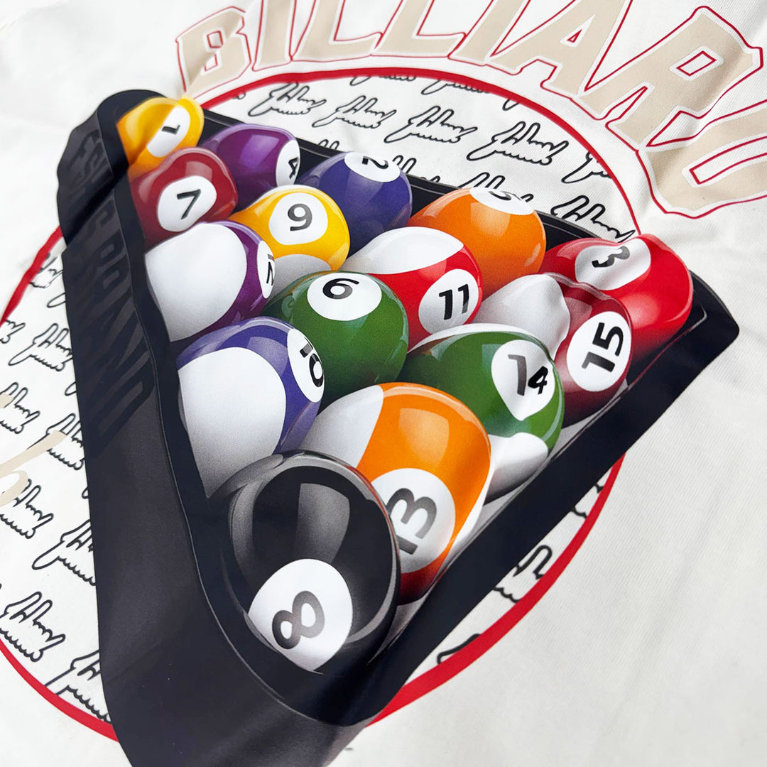 Billiard Club Oversize Tee (Vanilla)
