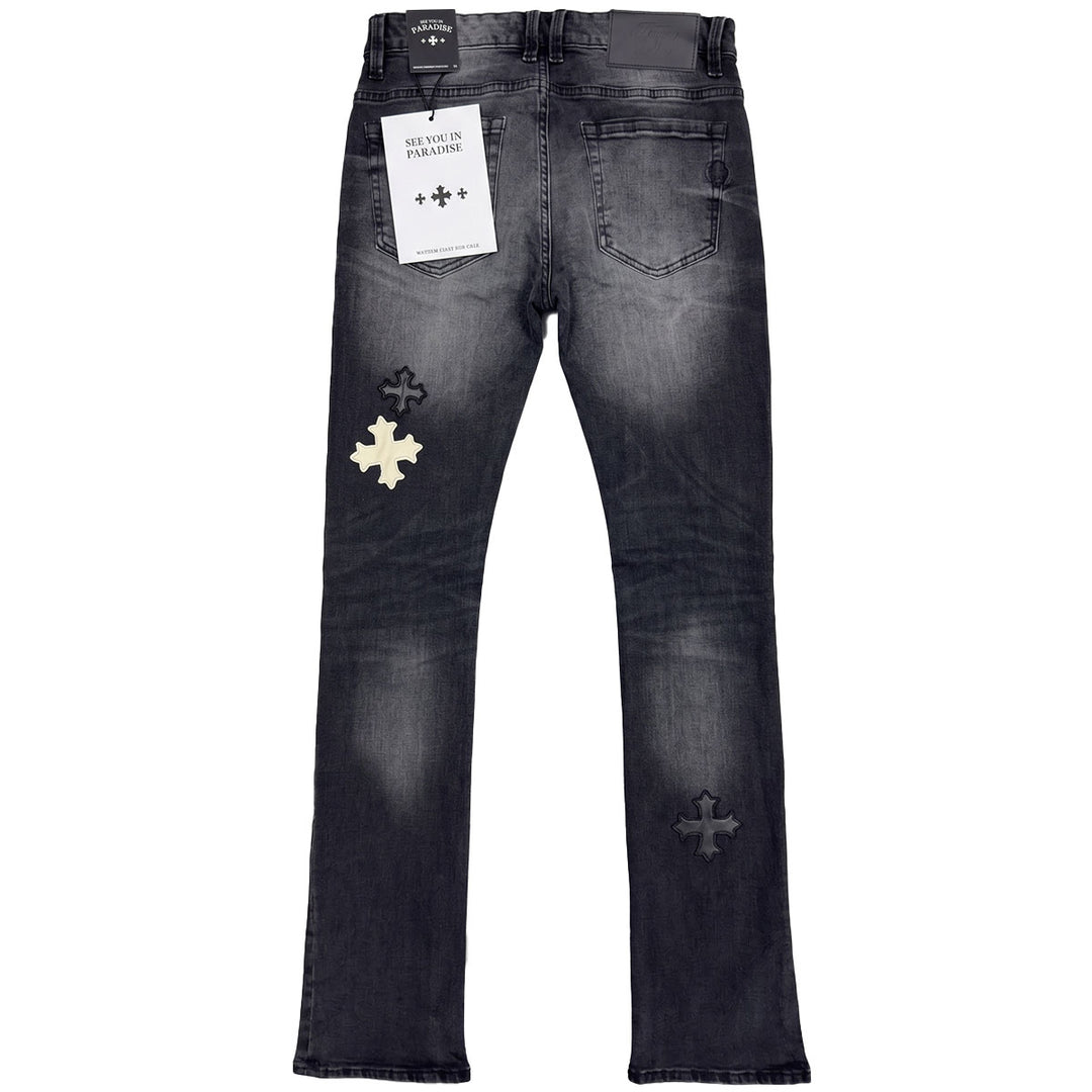 Martin Stacked Denim (Black Ice)