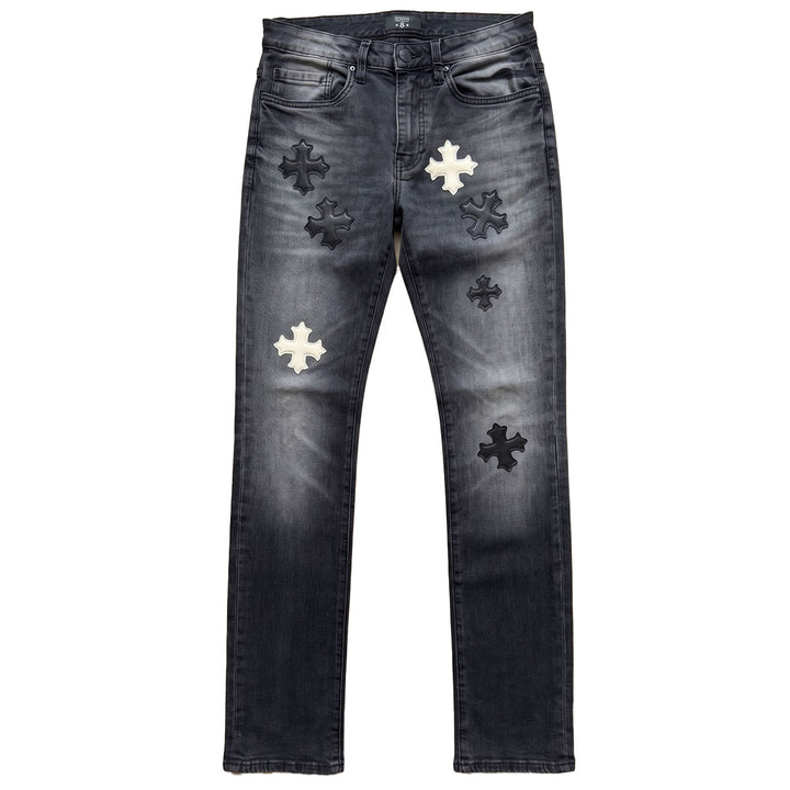 Martin Stacked Denim (Black Ice)