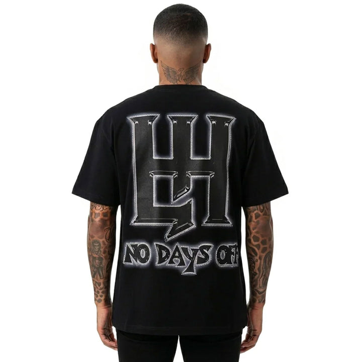 Black Panther Rhinestone Tee (Black)