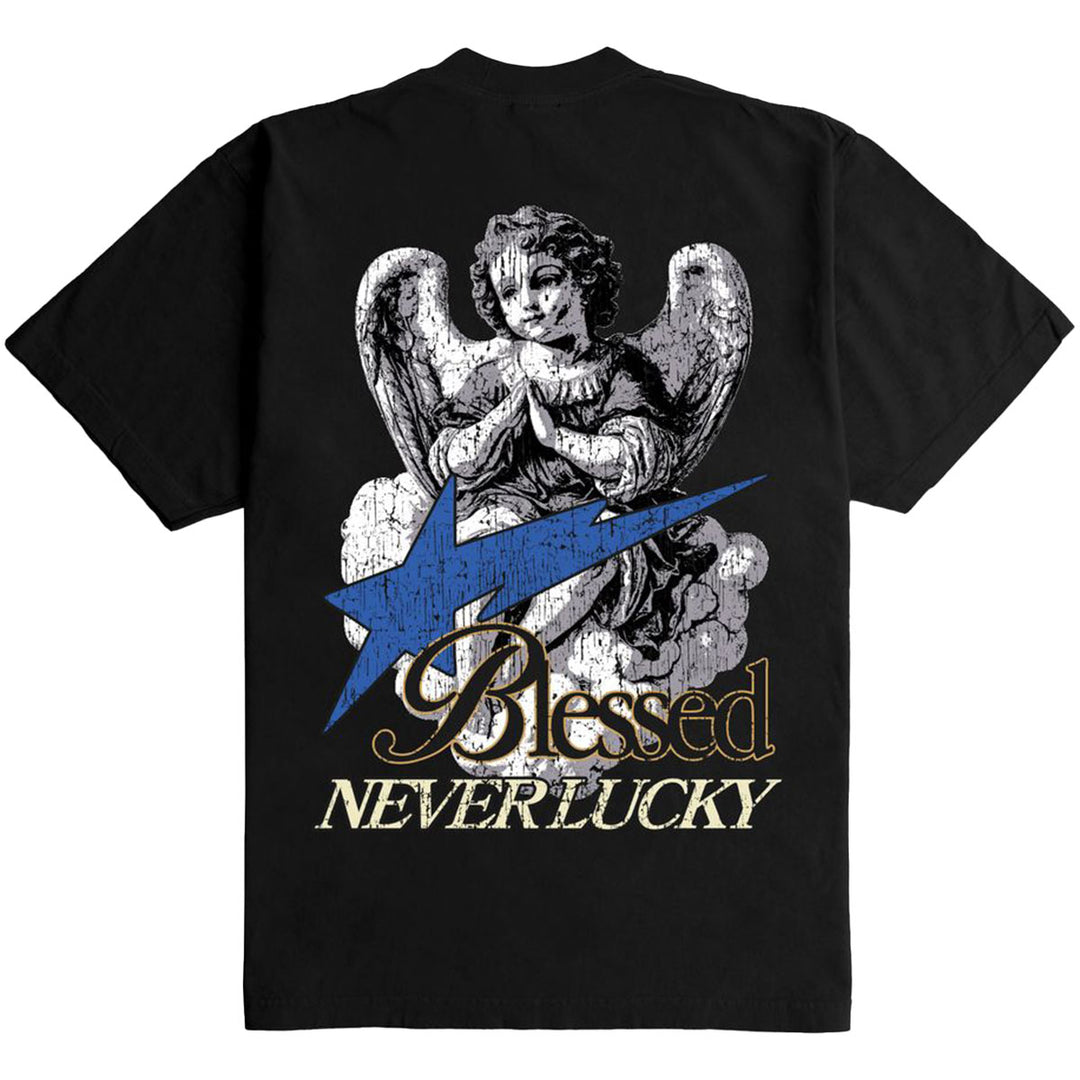 Blessed Never Lucky Tee (Black)