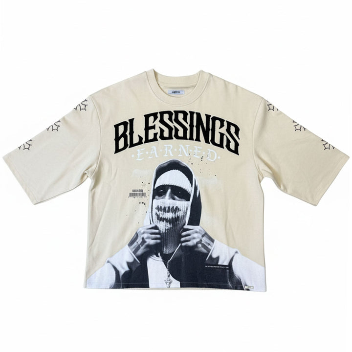 Blessings Tee (Cream)
