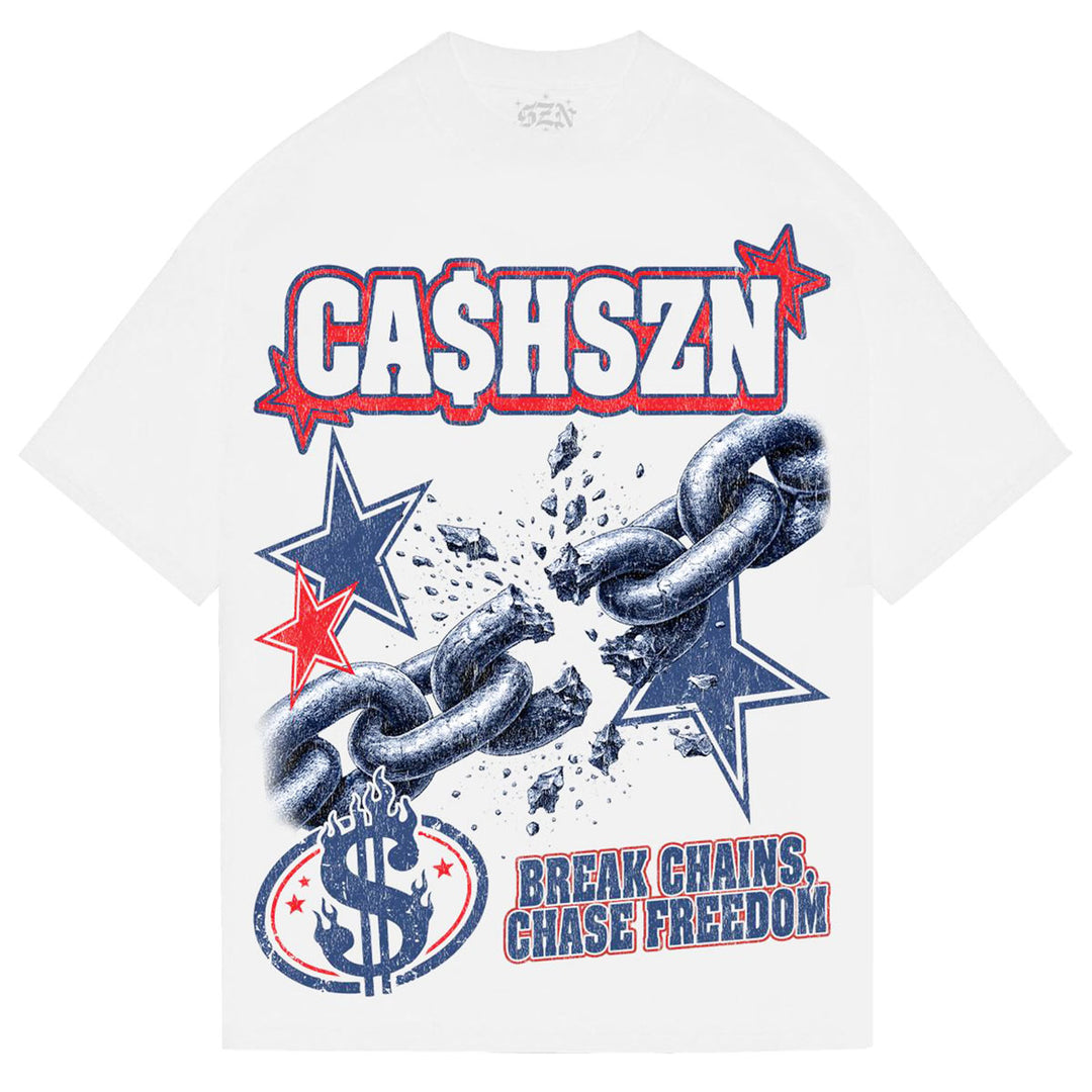 Break Chains Tee (White)