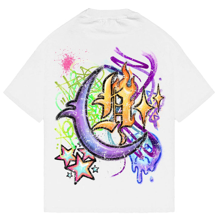 Candy Drip Hustler Tee (White)