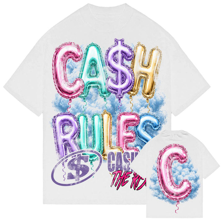 Cash Inflated Tee (White)