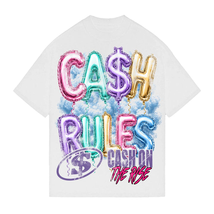 Cash Inflated Tee (White)