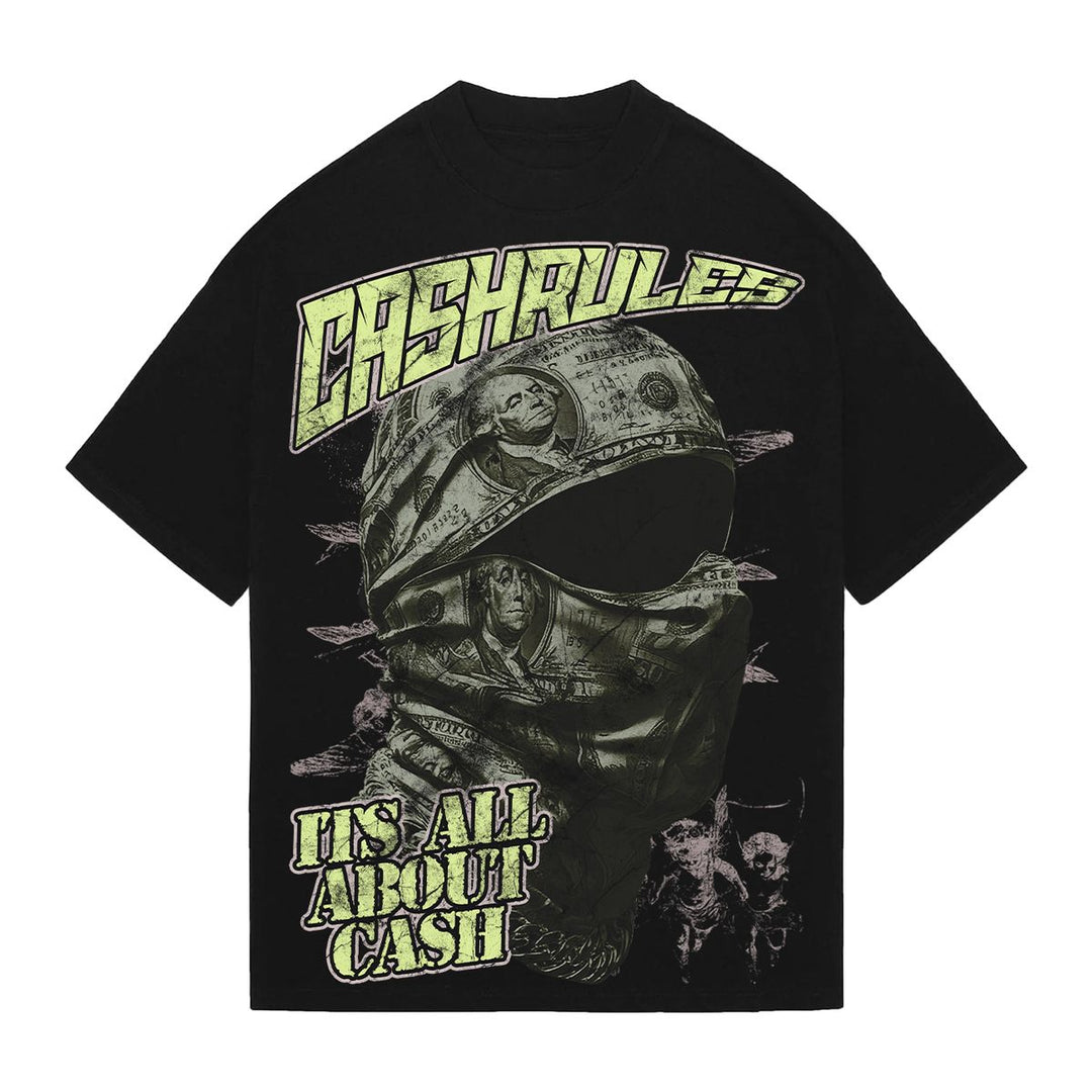 Cash Rules Tee (Black)