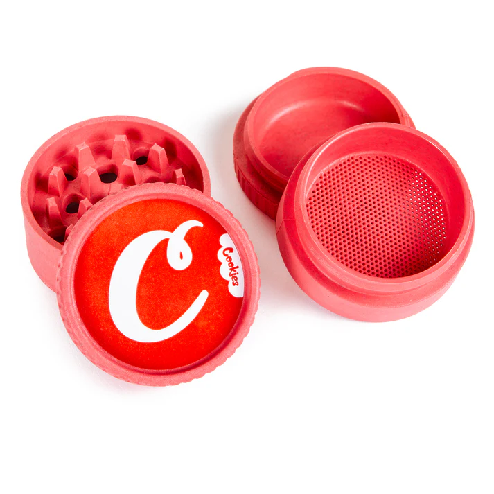 Red Cookies x Santa Cruz Shredder 4-Piece Hemp Grinder