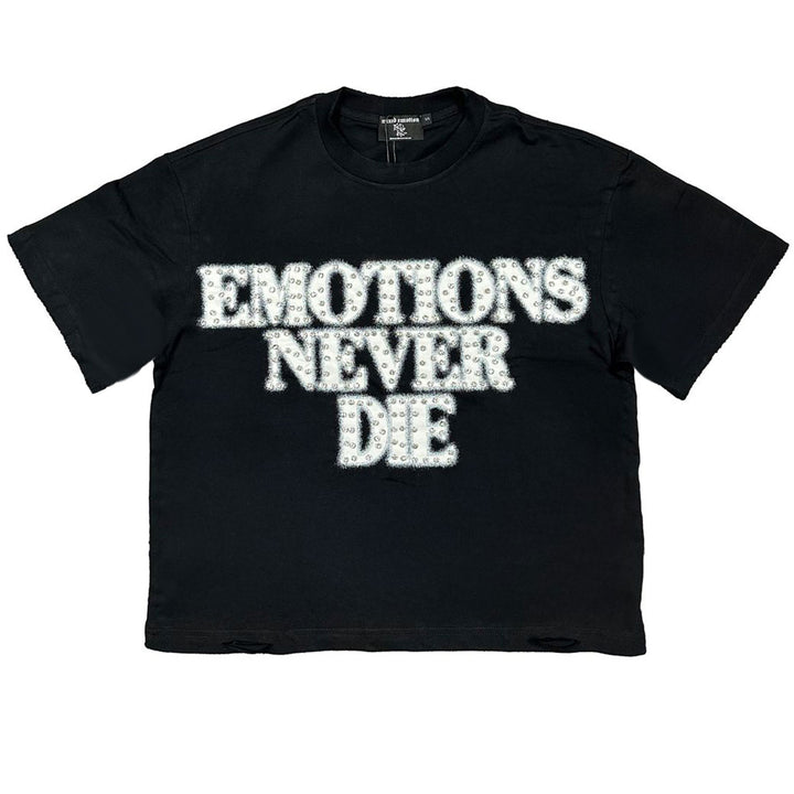 End Rhinestone Tee (Black)