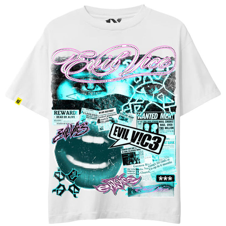 Evil Times Tee (White)