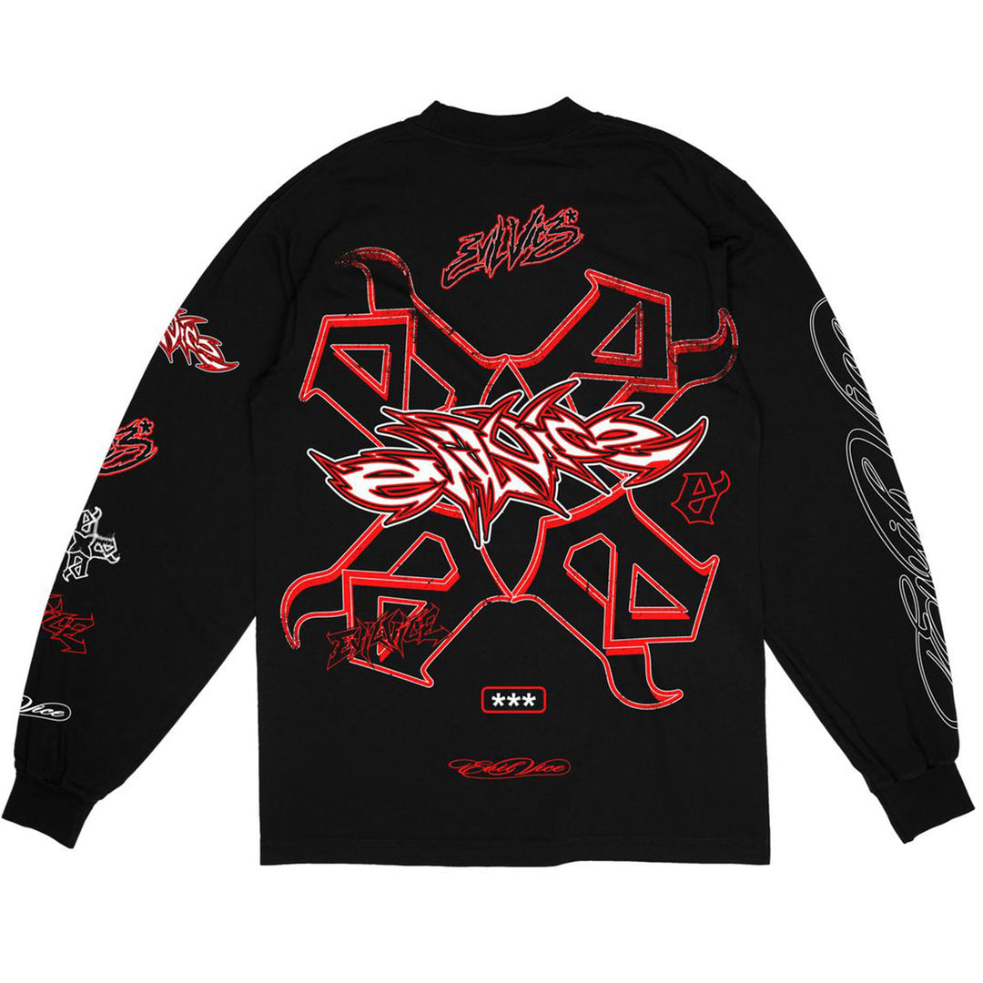 X-Ray Long Sleeve Tee (Black)