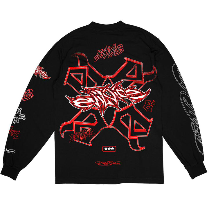 X-Ray Long Sleeve Tee (Black)