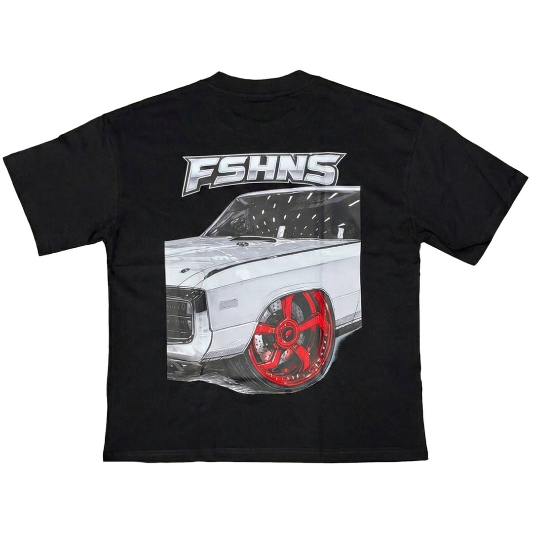 Classic Car Oversize Tee (Black)