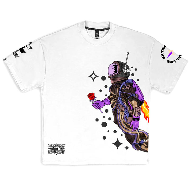 Big Nova Tee (White / Black)