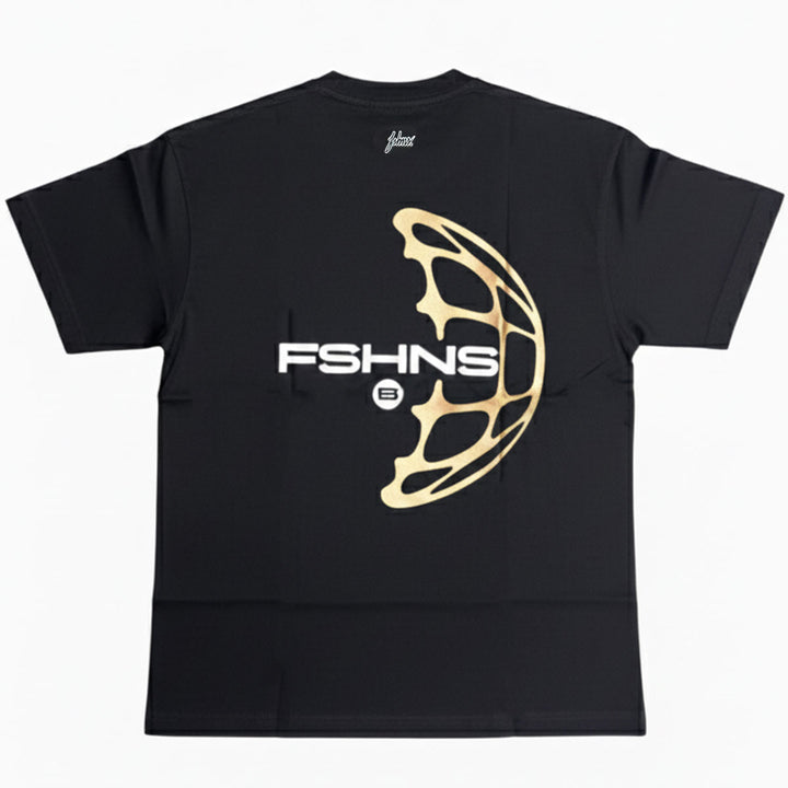 World Oversize Tee (Black / Gold)