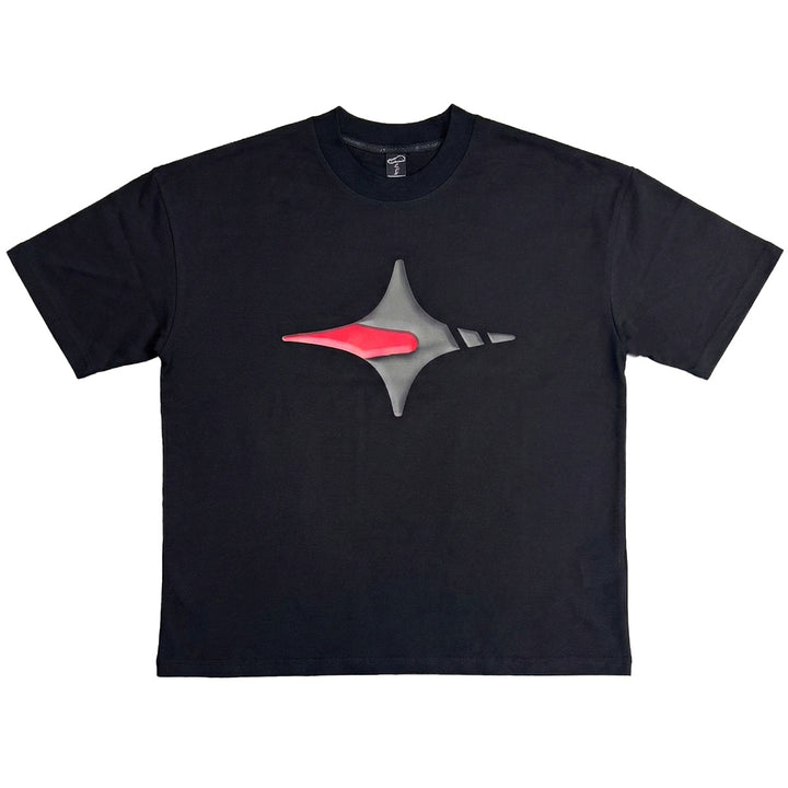Astro Star Tee (Black / Red)