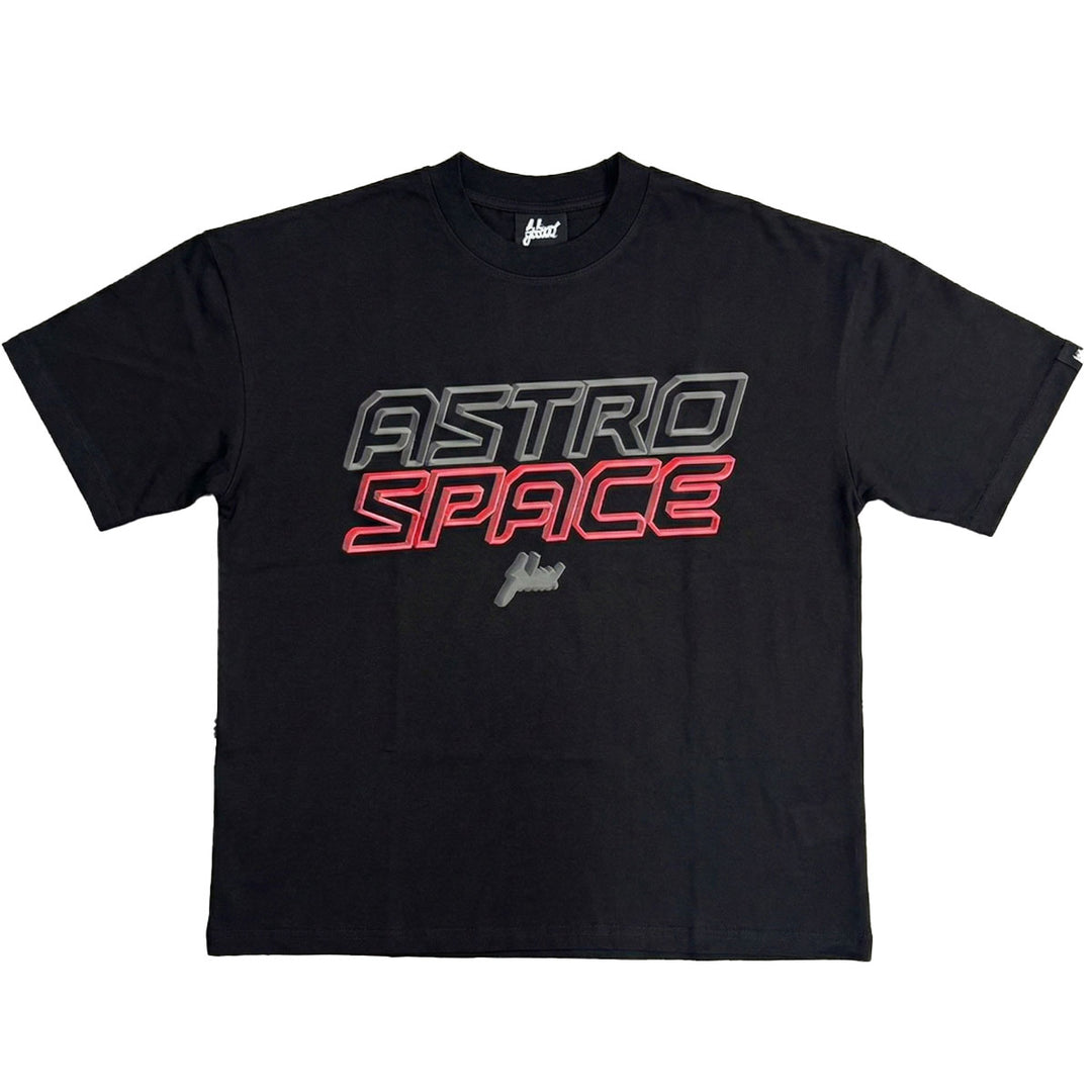 Astro Star Tee (Black / Red)