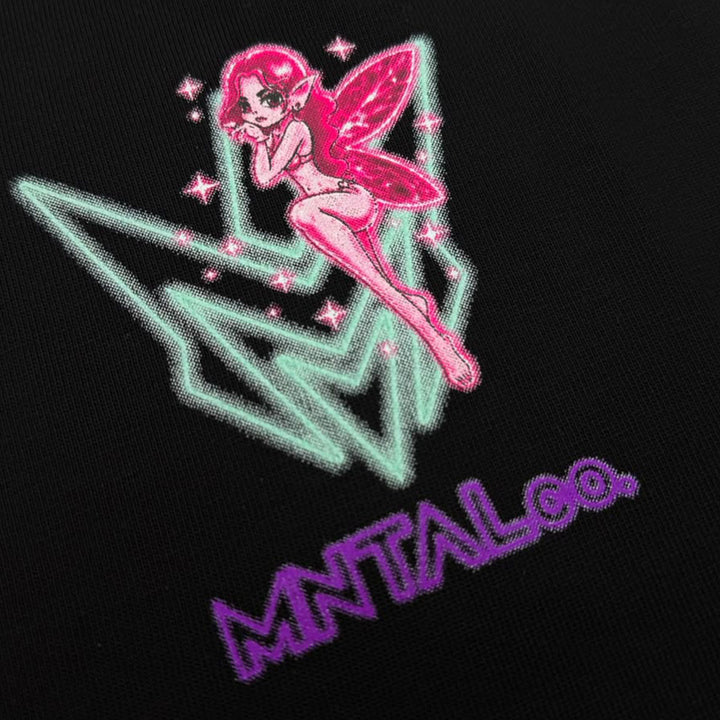 Your Mind, Your Move Fairy Cropped Tee (Black)