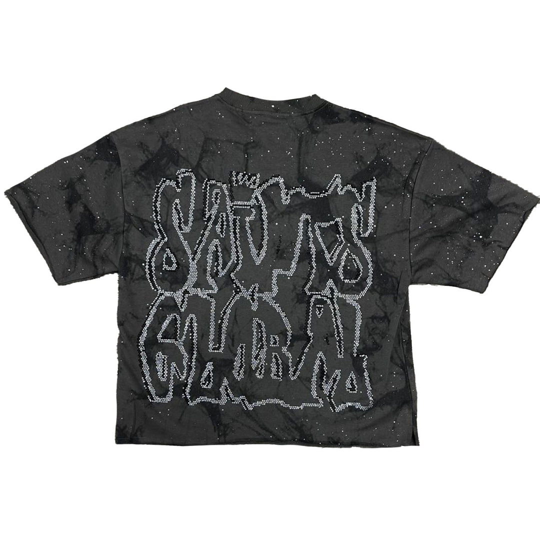 Faith Cropped Tee (Grey)