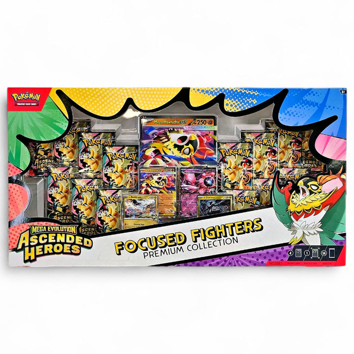 Pokémon TCG: Mega Evolution Ascended Heroes Focused Fighters Premium Collection