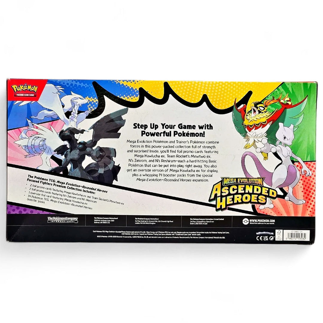 Pokémon TCG: Mega Evolution Ascended Heroes Focused Fighters Premium Collection