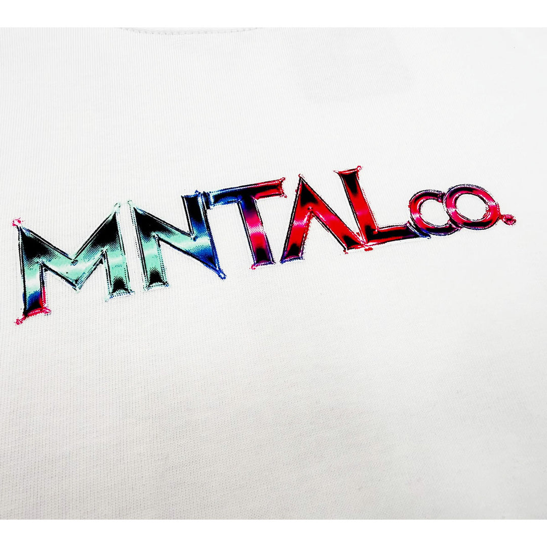 Your Mind, Your Move Logo Oversize Tee (White)