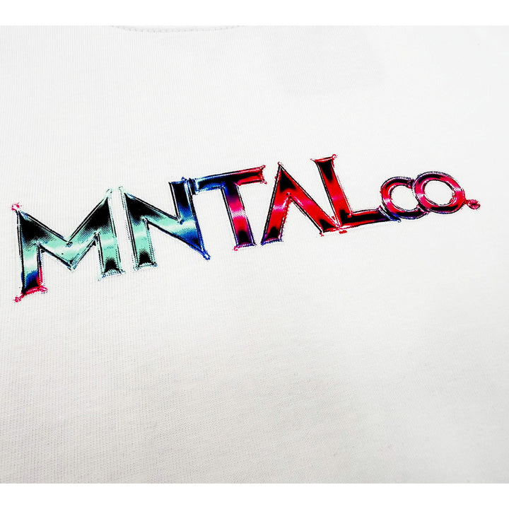Your Mind, Your Move Logo Oversize Tee (White)