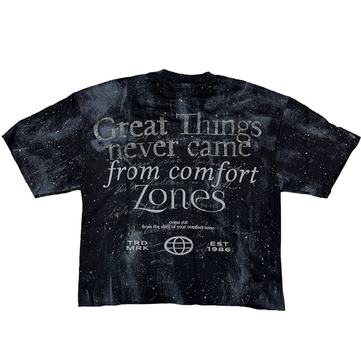 Gasland Cropped Tee (Black)