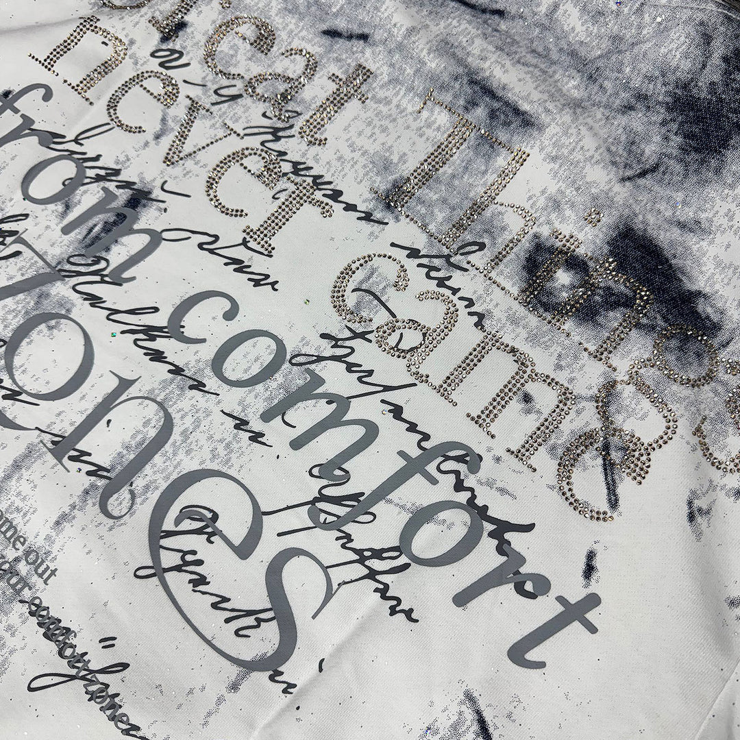 Gasland Cropped Tee (White)