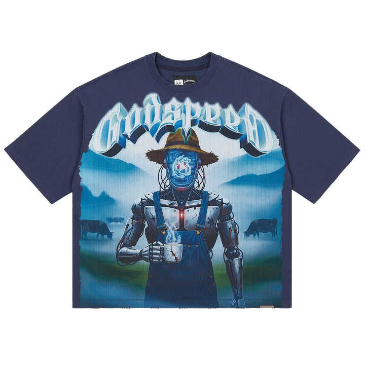 Aura Farm Tee (Navy)