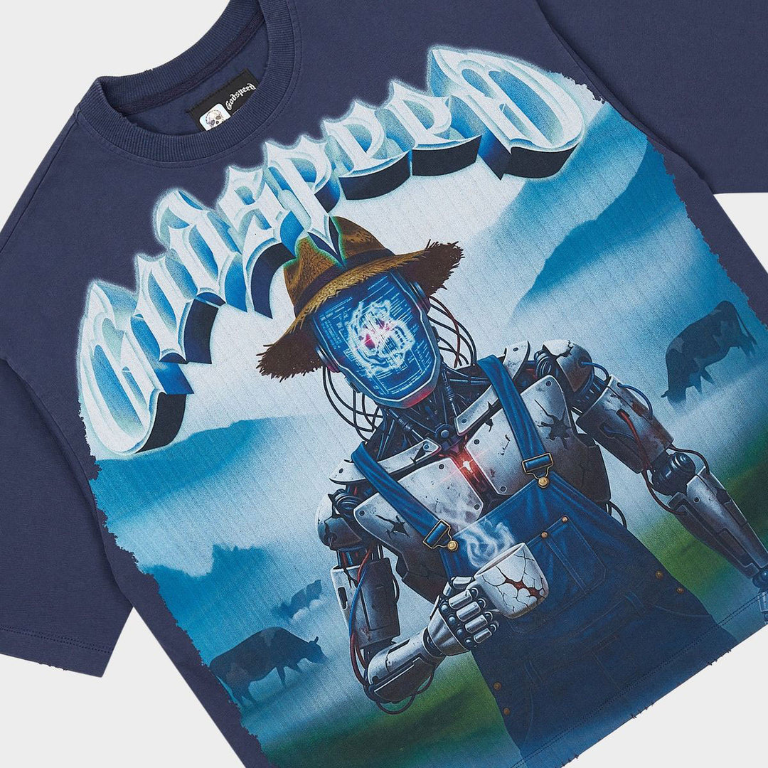 Aura Farm Tee (Navy)