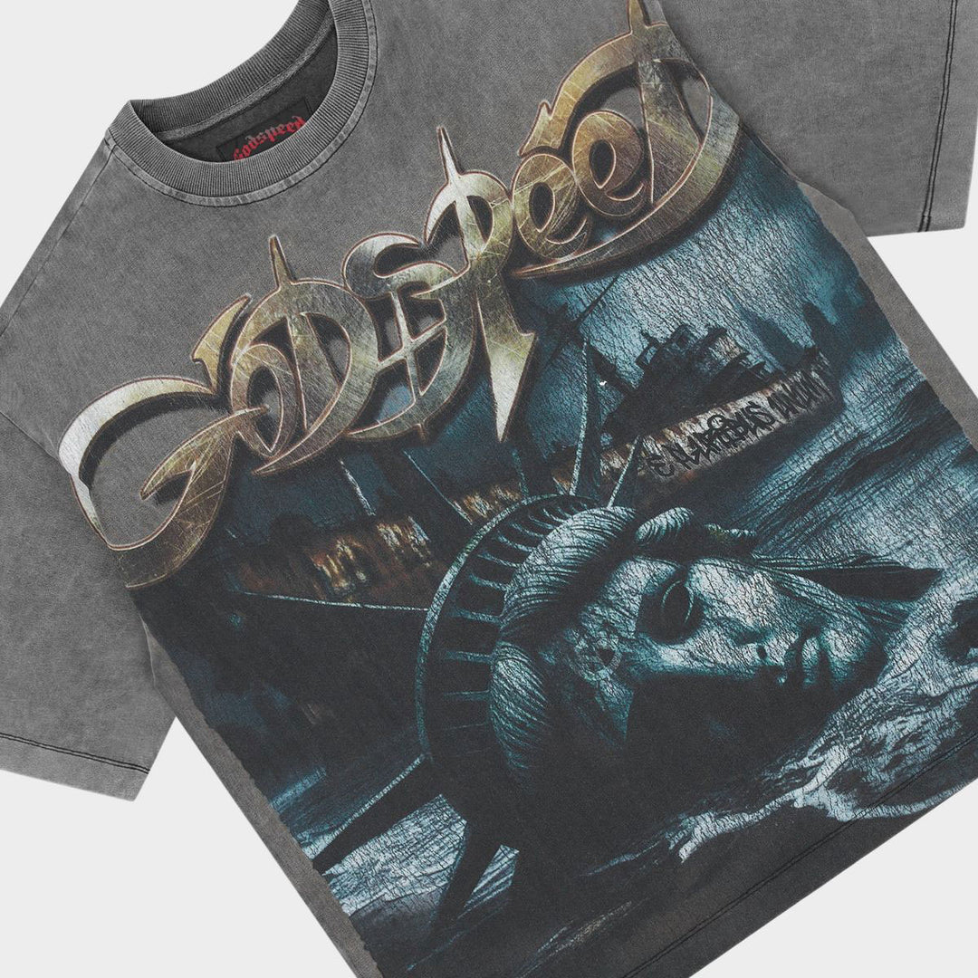 Liberty Ruins Tee (Grey)