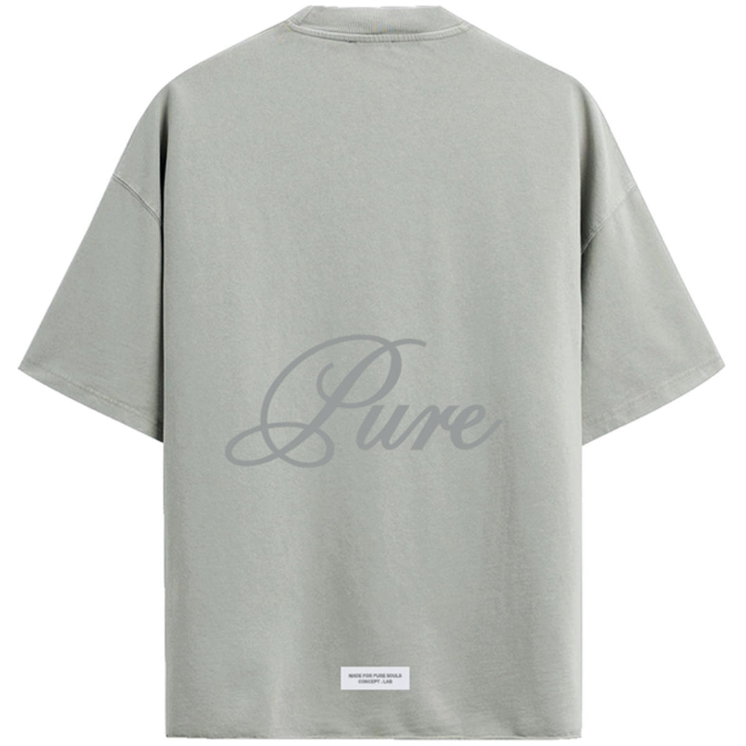 Gray Logo Tee