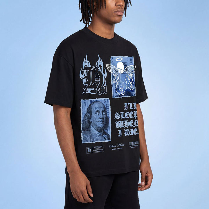 ISWID Blue Ben Tee (Black)