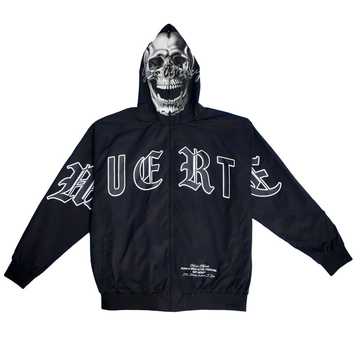 HM Skull Zip Hoodie (Black)