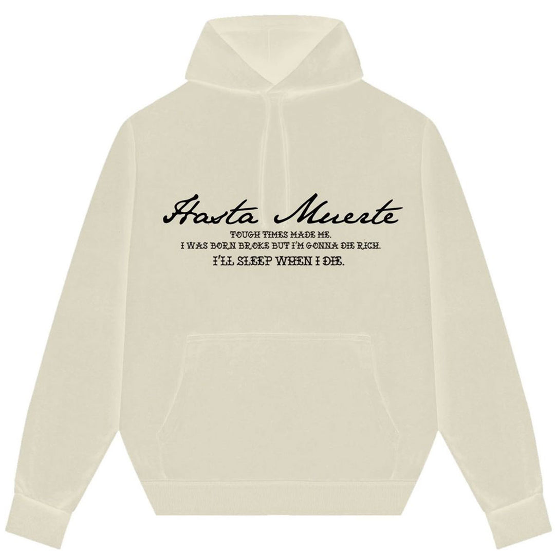 Red Shaded Tattoo Hoodie (Sandshell)