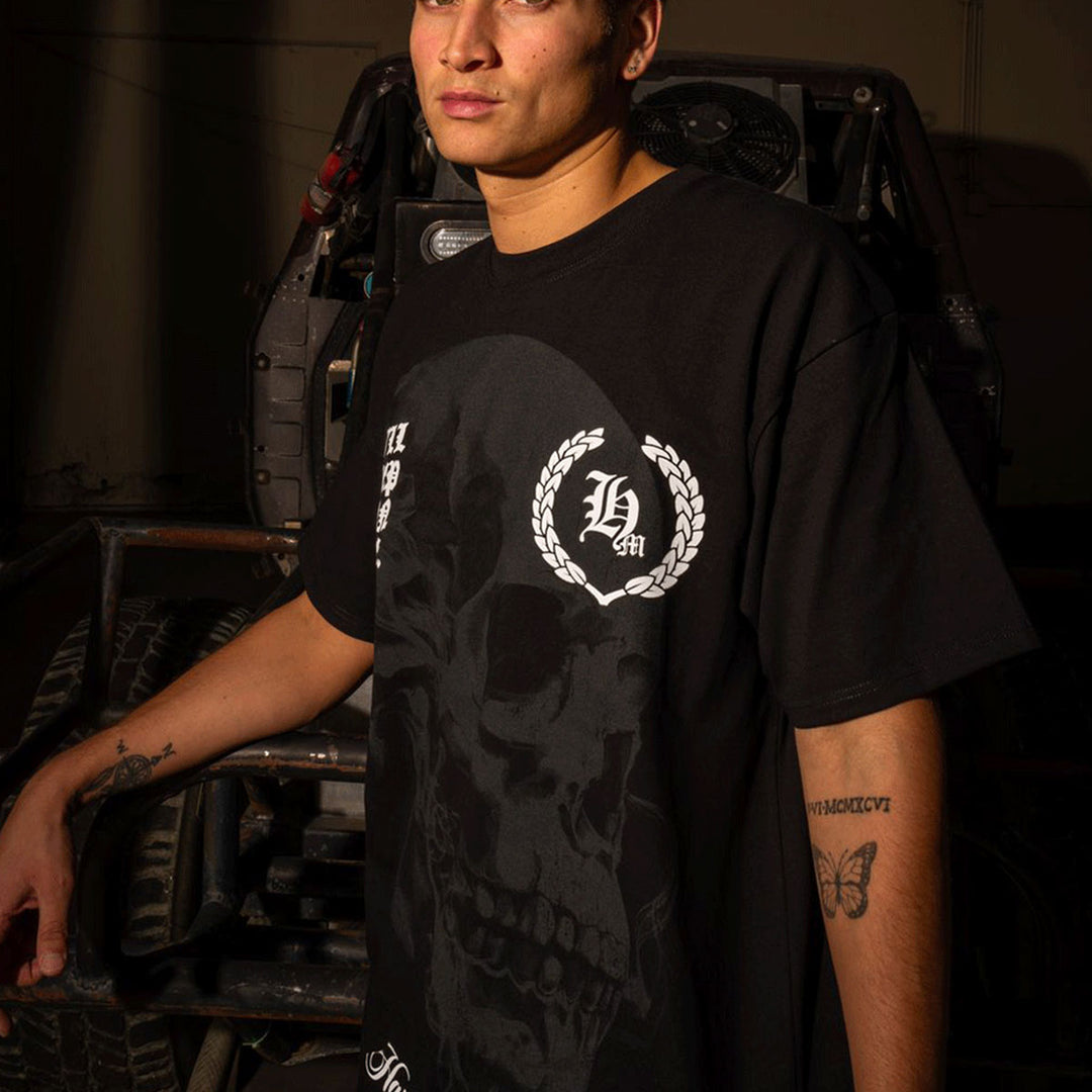 White Label HM Skull Tee (Black)