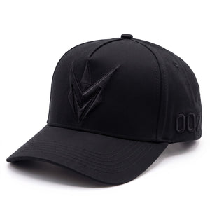 Embroidered M Hat (Full Black)