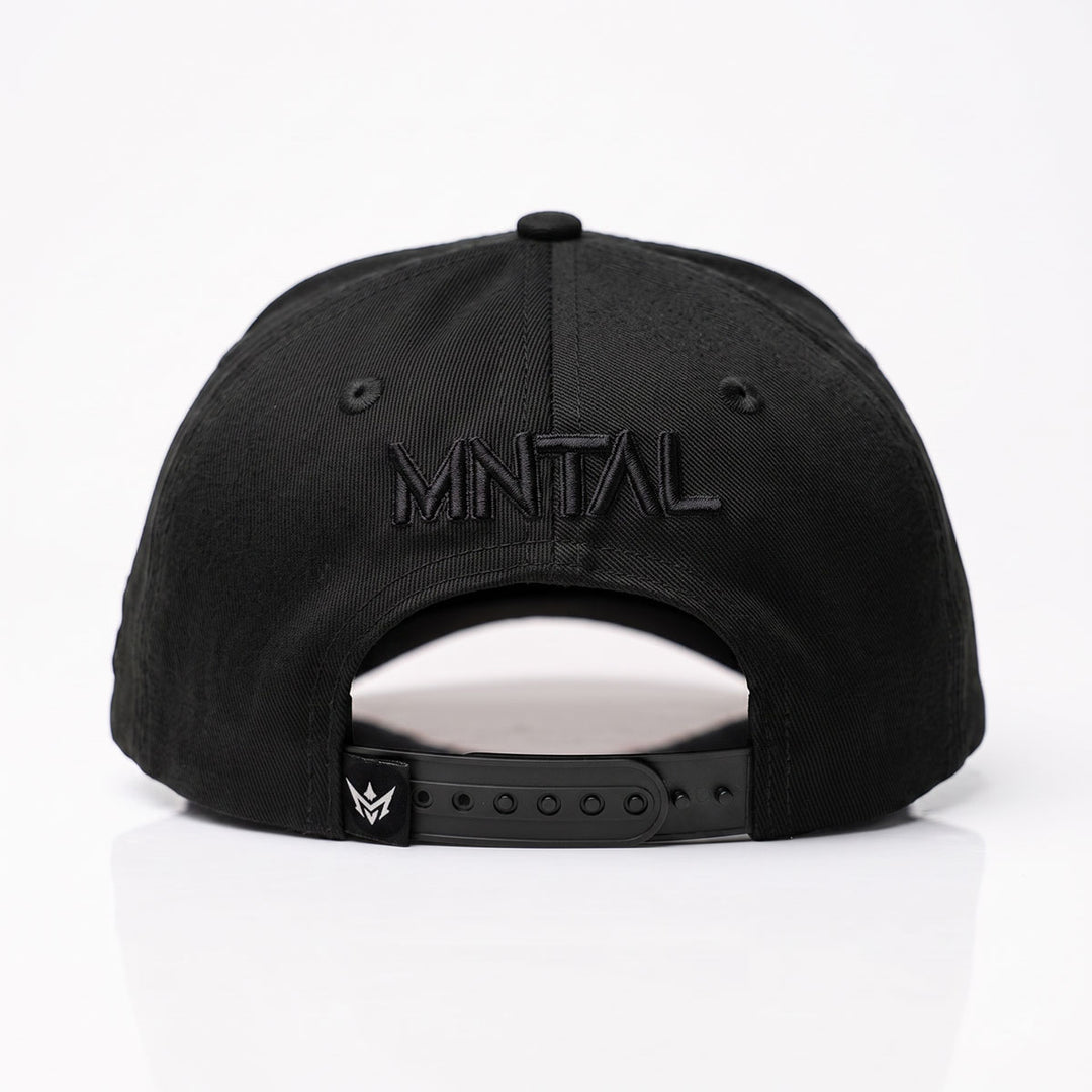Embroidered M Hat (Full Black)