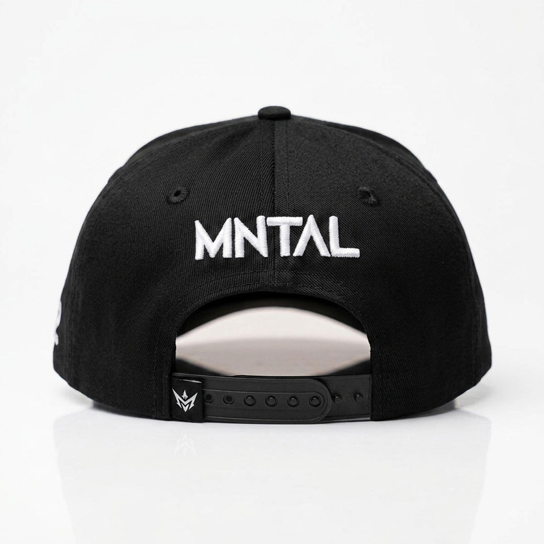 Embroidered M Hat (Black / White)