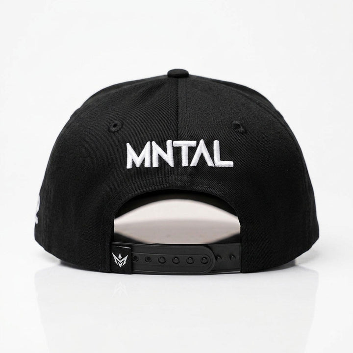 Embroidered M Hat (Black / White)