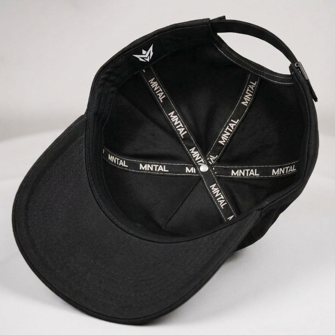 Embroidered M Hat (Black / White)