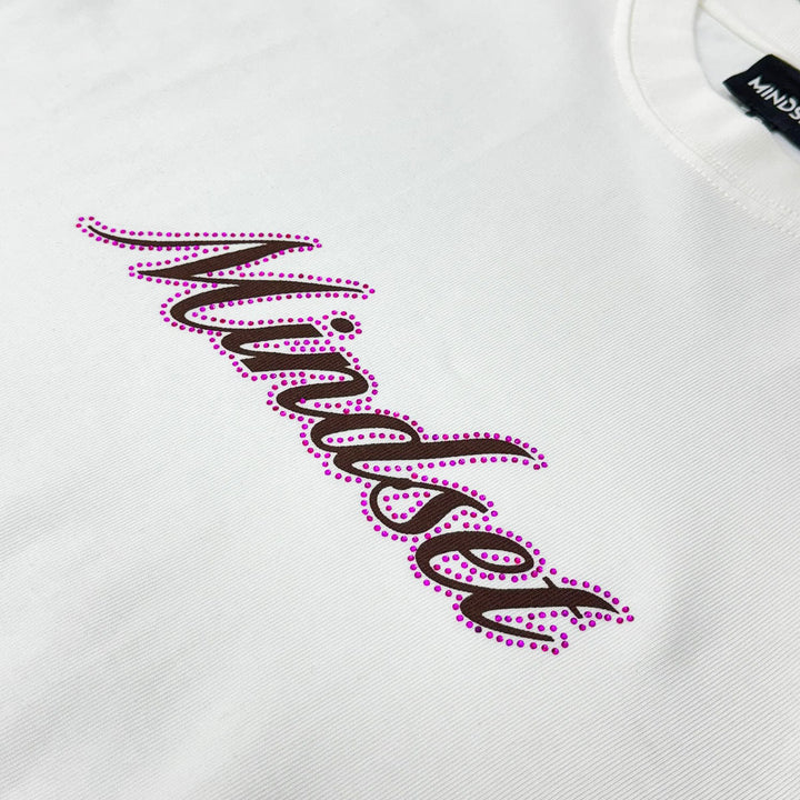 Believe in Yourself Cropped Tee (Cream)