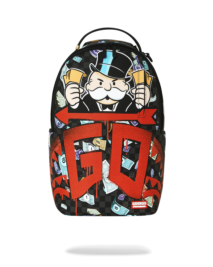 Monopoly Go Sharkmouth Stencil Backpack