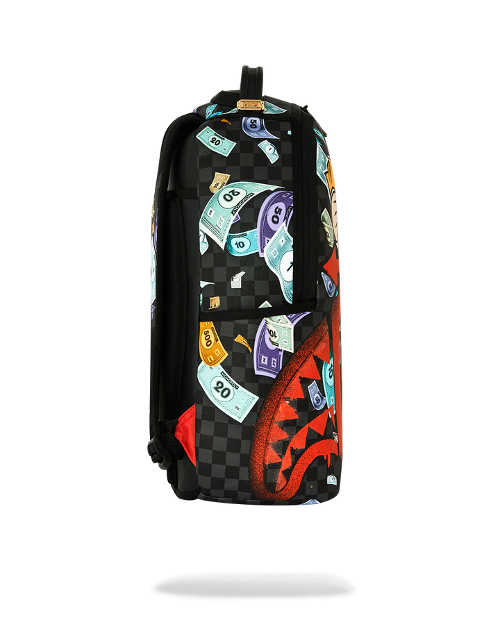 Monopoly Go Sharkmouth Stencil Backpack