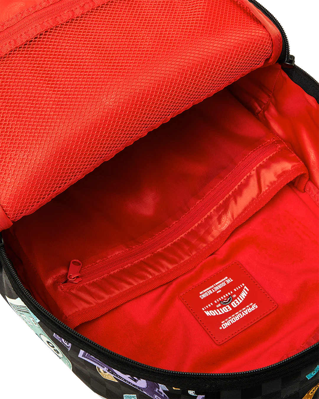 Monopoly Go Sharkmouth Stencil Backpack