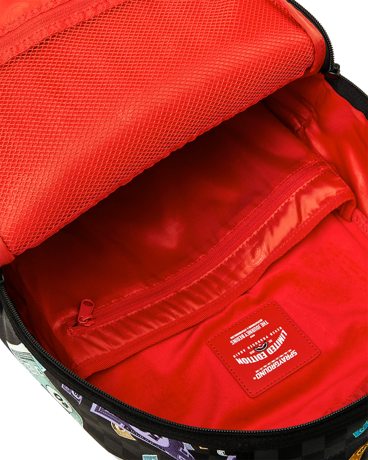 Monopoly Go Sharkmouth Stencil Backpack