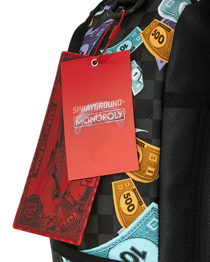 Monopoly Go Sharkmouth Stencil Backpack